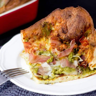 Pesto Prosciutto Yorkshire Pud Bake Recipe | SideChef