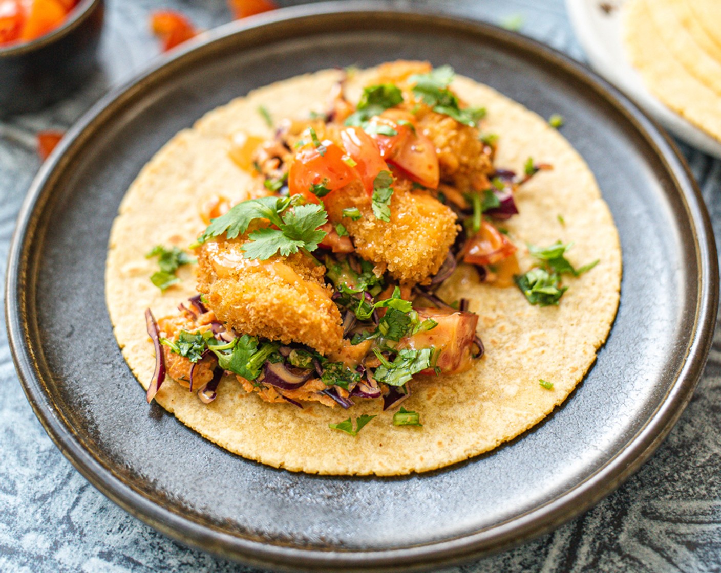 Vegan Shrimp Tacos