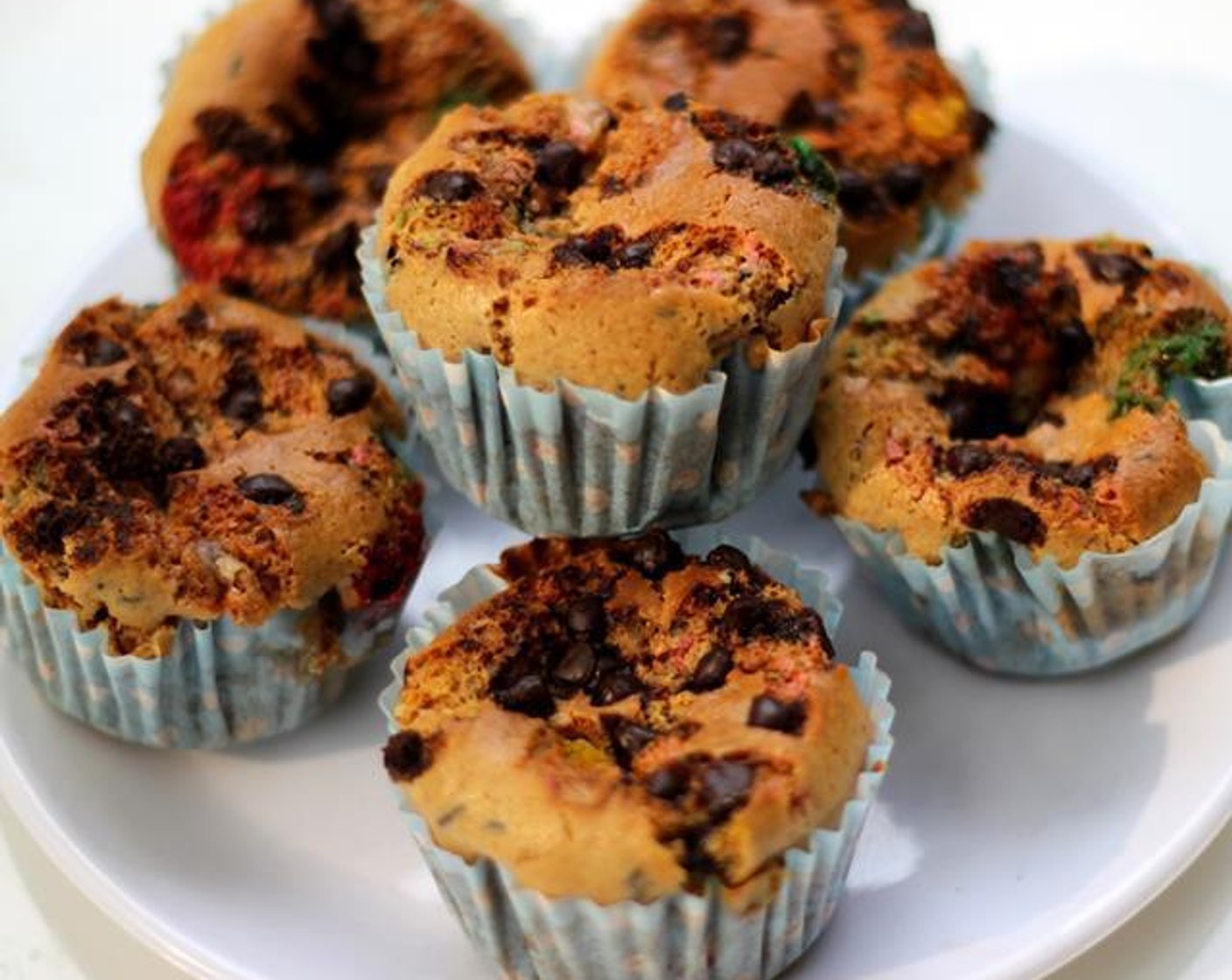 Almond Butter Chocolate Chip Cupcakes