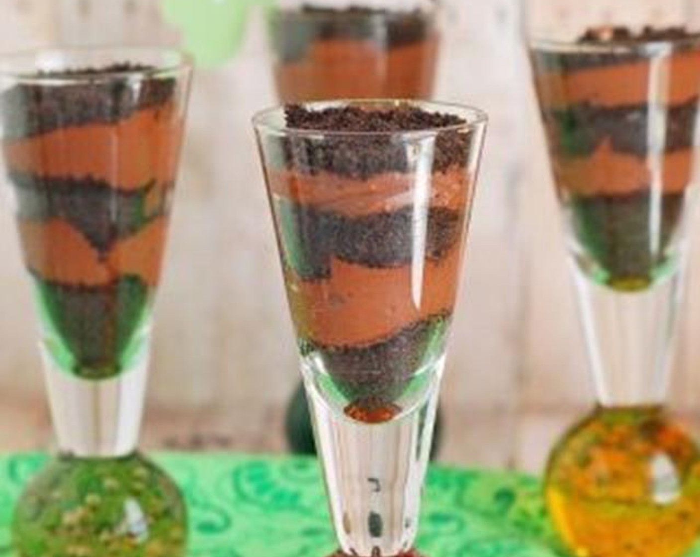 Guinness Dirt Cake Shooters