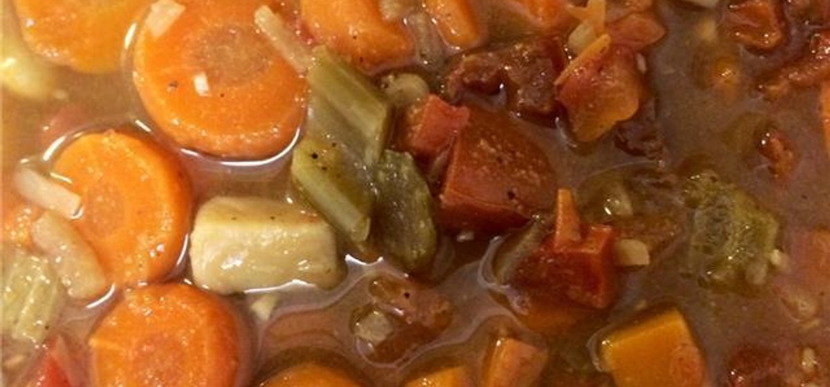 Veggie & Bean Crockpot Soup Recipe | SideChef