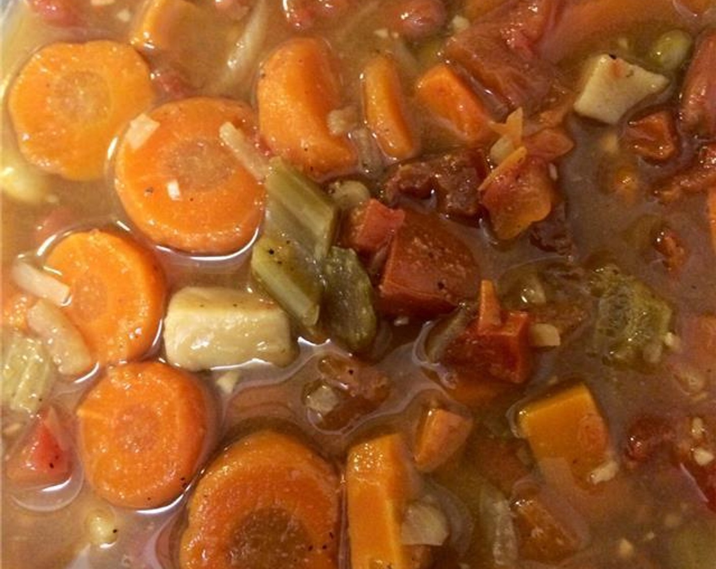Veggie & Bean Crockpot Soup