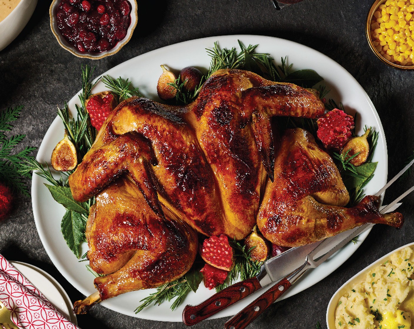 Milk-Brined Spatchcocked Turkey with Gravy