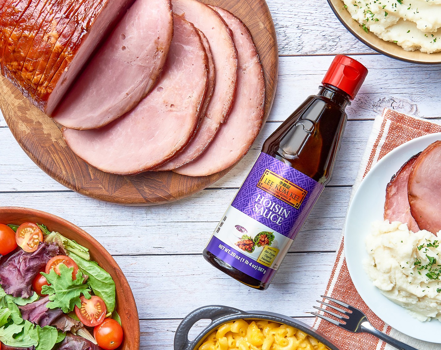 Spiced Hoisin Glazed Ham