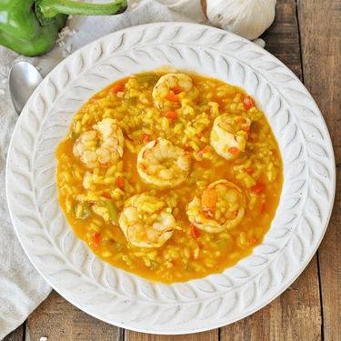 Spanish Arroz Caldoso with Shrimp Recipe | SideChef