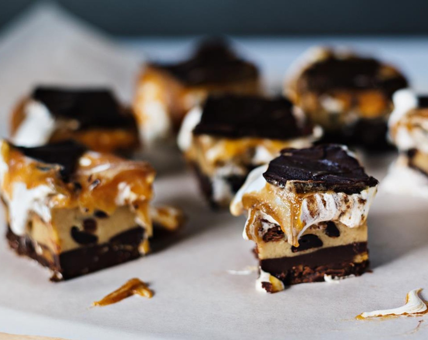 step 18 Slice S'mores into bite-size​ pieces and serve.