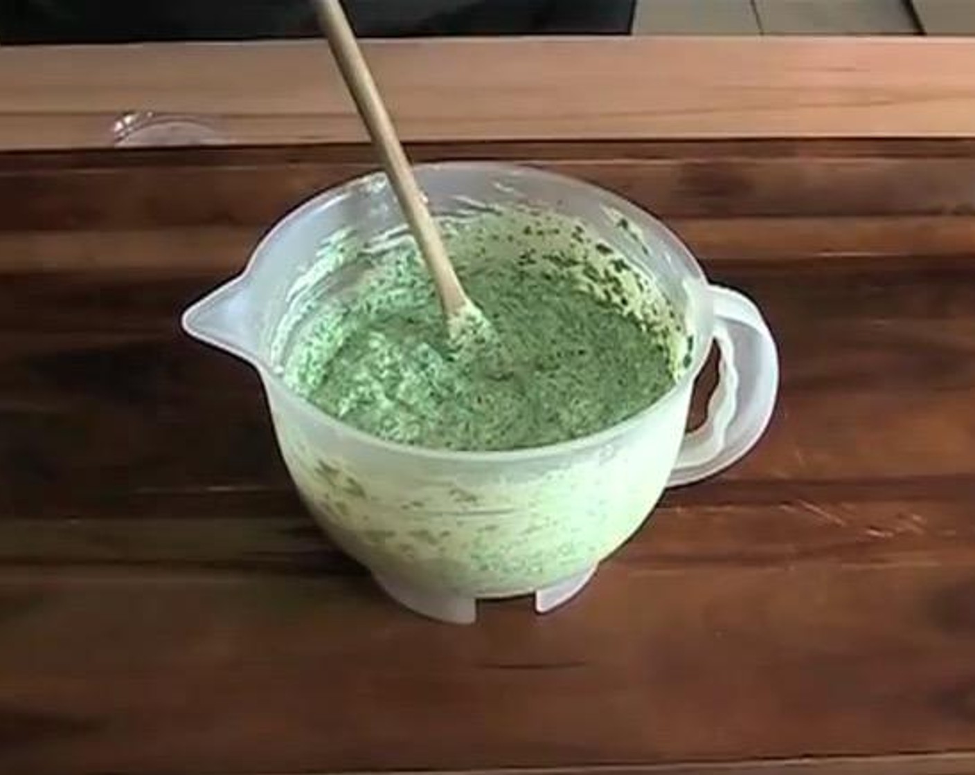 step 1 In a large mixing bowl, add Frozen Spinach (3 1/3 cups), Ricotta Cheese (1 1/4 cups), Sour Cream (1 1/4 cups), French Onion Soup Powder Mix (1/3 cup) and Freshly Ground Black Pepper (to taste). Mix until combined and set aside.