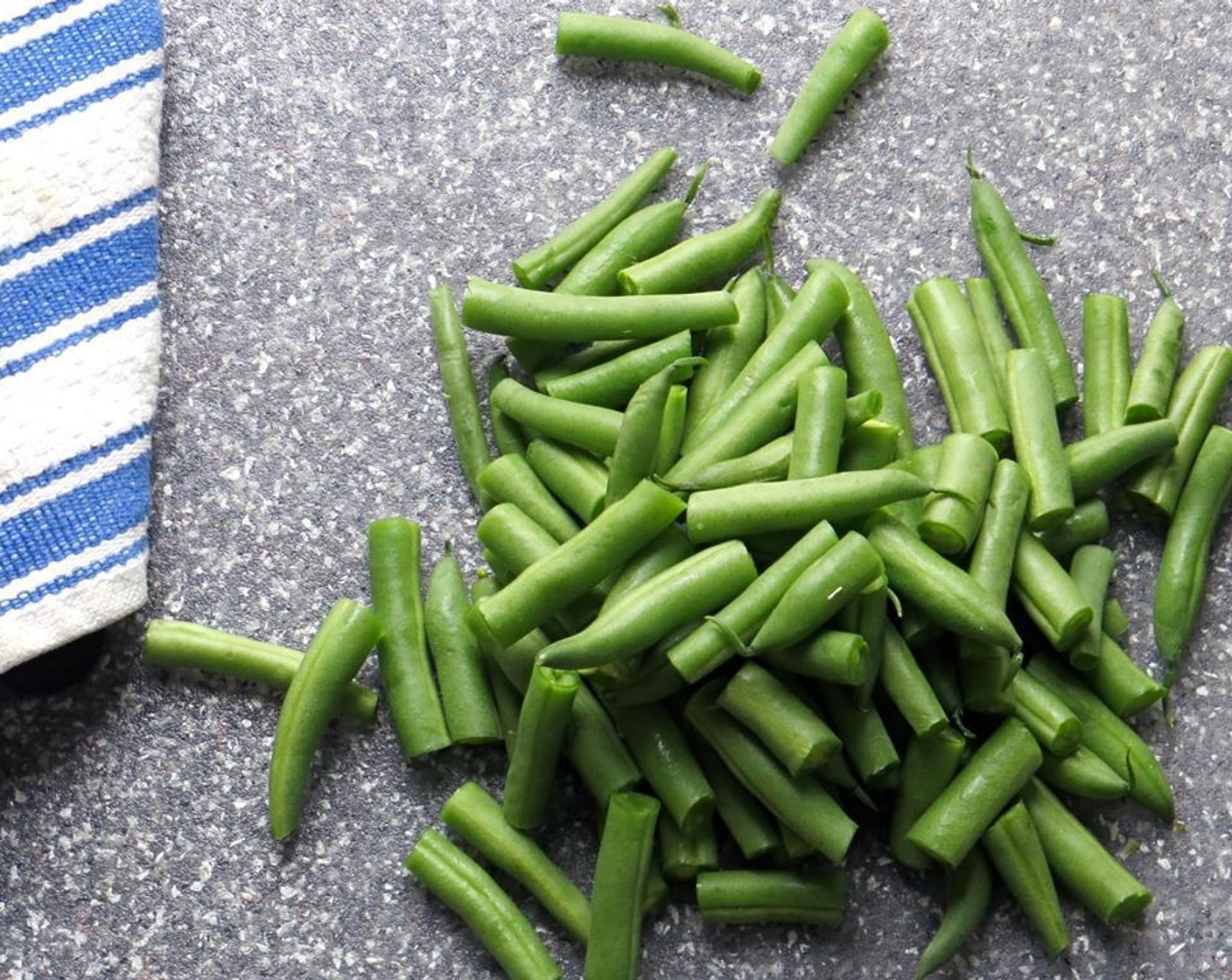 step 3 Trim and cut Green Beans (2 cups) into one-inch pieces.