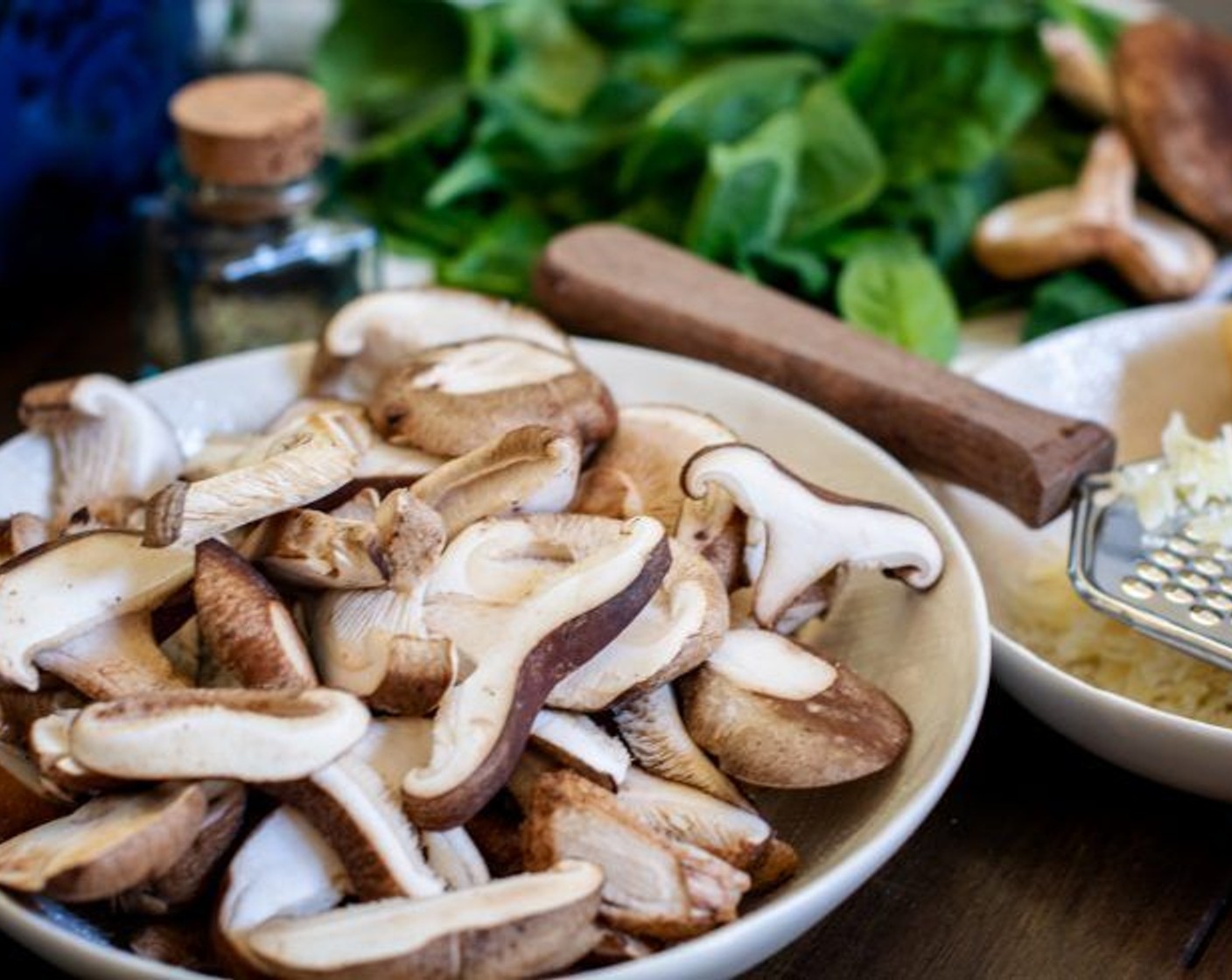 step 5 Add in the sliced Mushrooms (2 cups) and saute for 3 to 5 minutes more.