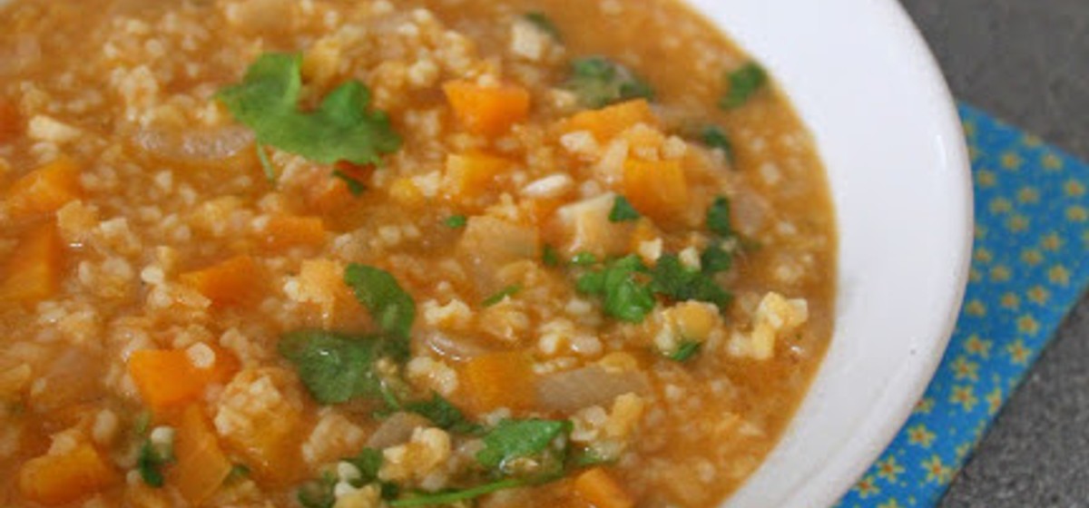 Lentil and Bulgur Soup with Lemon and Parsley SideChef