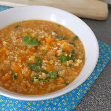 Lentil and Bulgur Soup with Lemon and Parsley Recipe | SideChef
