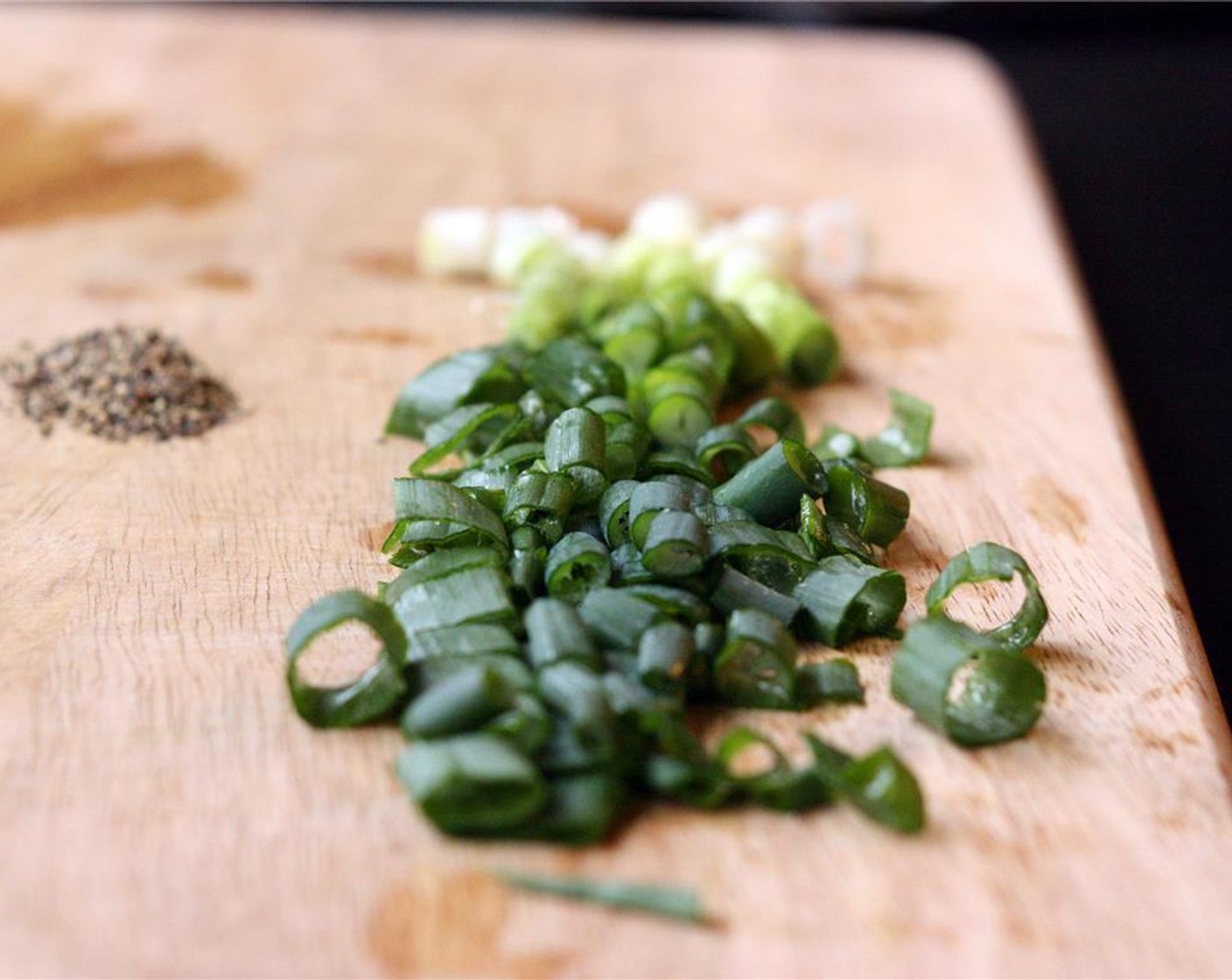 step 2 Chop the Scallion (1 bunch), separating the whites and greens.