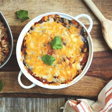 Southwestern Black Bean Casserole Recipe | SideChef