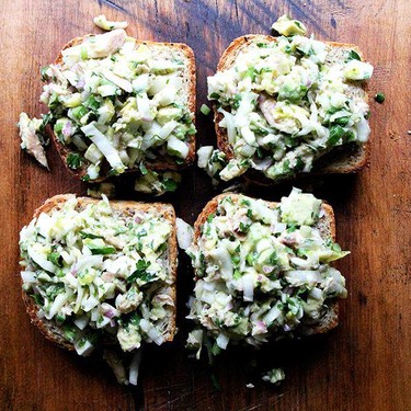 Smoked Trout and Avocado Salad Toasts Recipe | SideChef