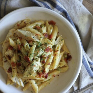 Zucchini Parmesan and Chicken & Sweet Pea Alfredo Recipe | SideChef
