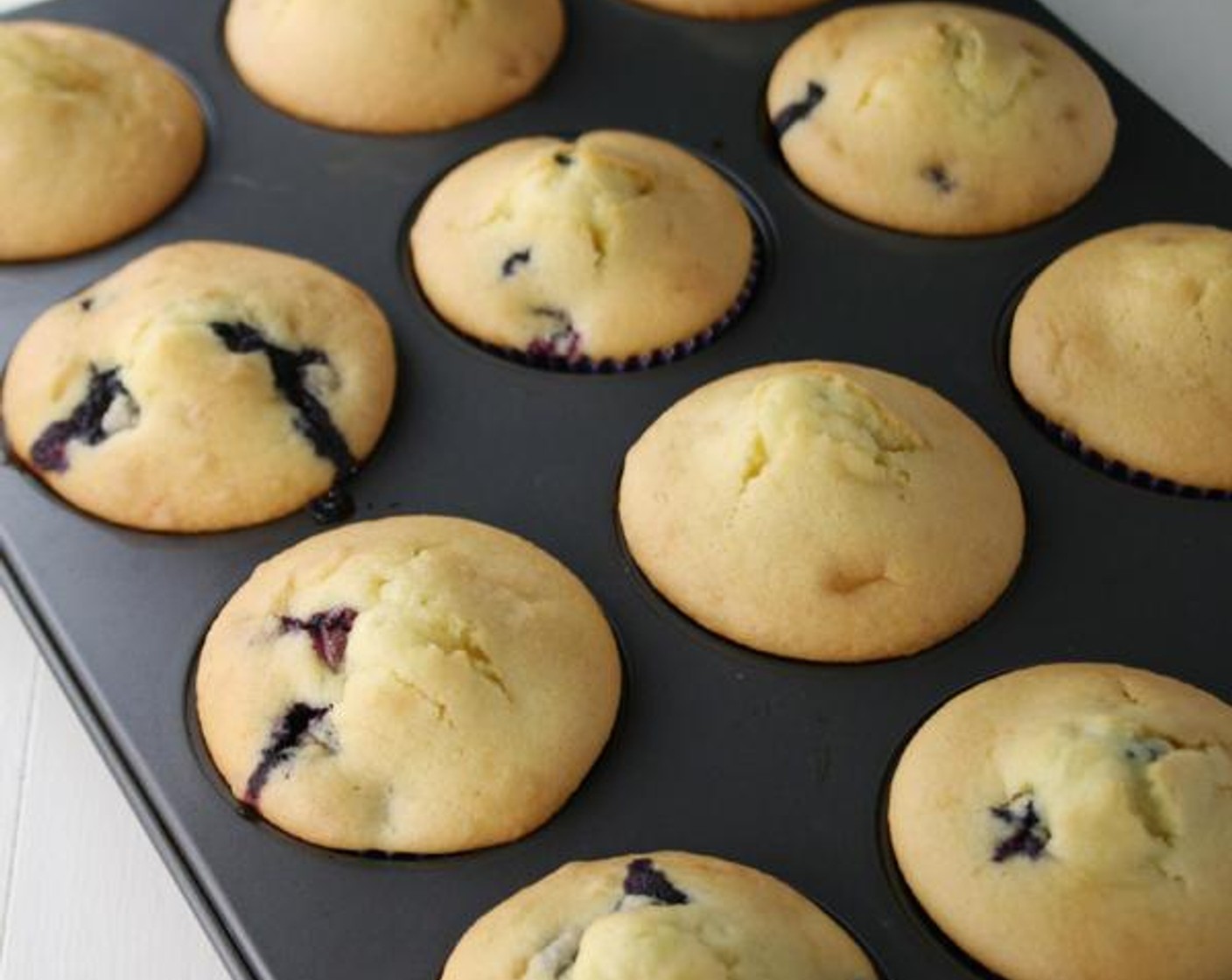 step 5 Meanwhile, make the frosting, Place Cream Cheese (1 cup) and Granulated Sugar (4 Tbsp) in medium bowl. With an electric mixer, beat until smooth and creamy. Pour into pastry bag fitted with a 1M pastry tip. Pipe a small amount of frosting onto each muffin.