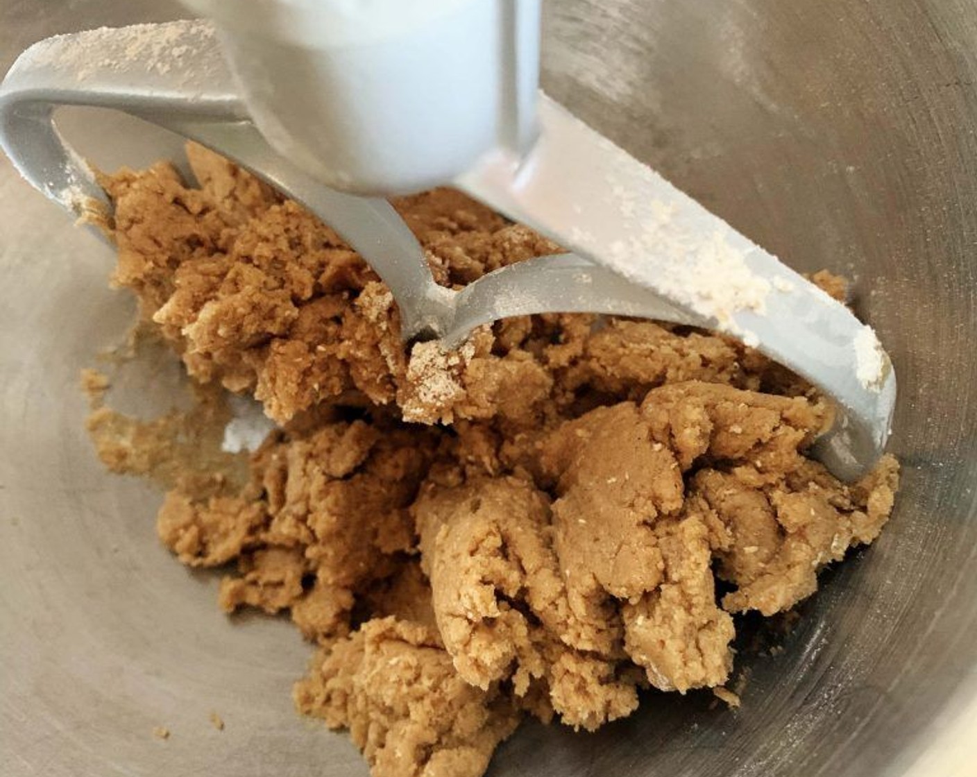 step 3 Add Ground Cinnamon (1 Tbsp), Ground Nutmeg (1 pinch), Vanilla Extract (1 tsp), Hazelnut Flour (2/3 cup), Barley Flour (3 Tbsp) and Whole Wheat Flour (3/4 cup) in small batches. Mix well until all the ingredients are combined and you have a smooth and soft batter.
