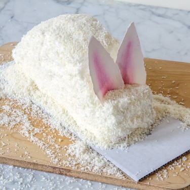 Bunny Cake with Coconut Frosting Recipe | SideChef