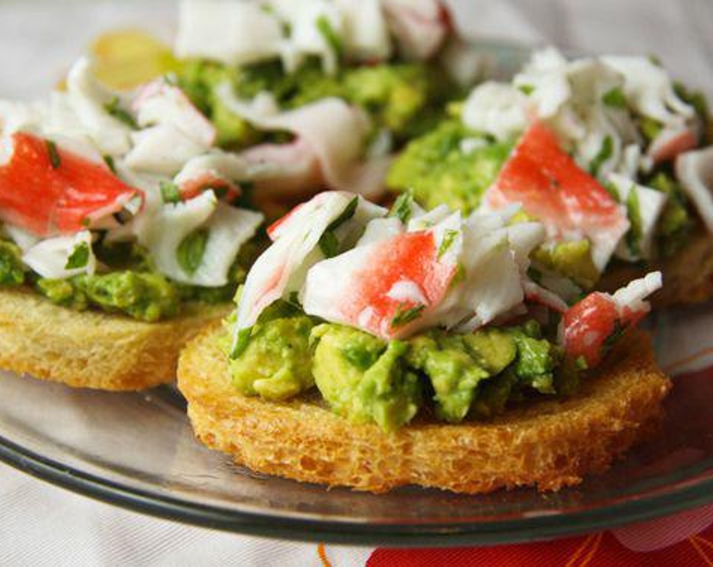 Crab and Avocado Toast