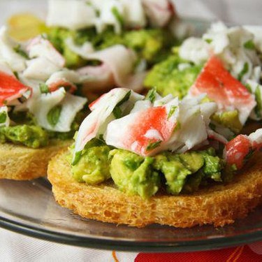 Crab and Avocado Toast Recipe | SideChef