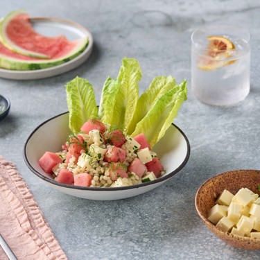 Watermelon And Shaved Fennel Tabbouleh Recipe | SideChef