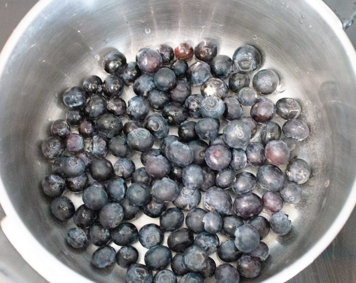 step 1 Heat the Fresh Blueberries (2 cups) in a saucepan over medium heat, stirring occasionally.