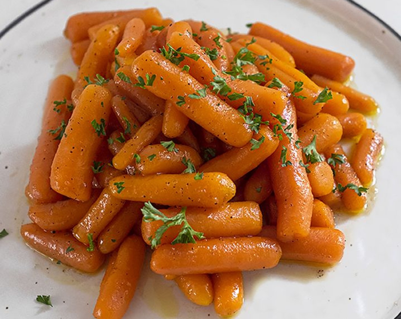 Orange Spiced Maple Glazed Carrots