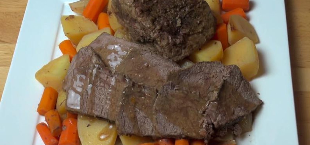Slow Cooked Pot Roast with Vegetables Recipe | SideChef