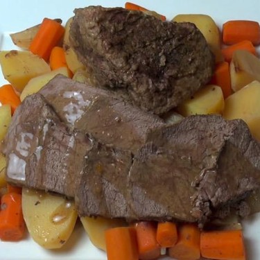 Slow Cooked Pot Roast with Vegetables Recipe | SideChef