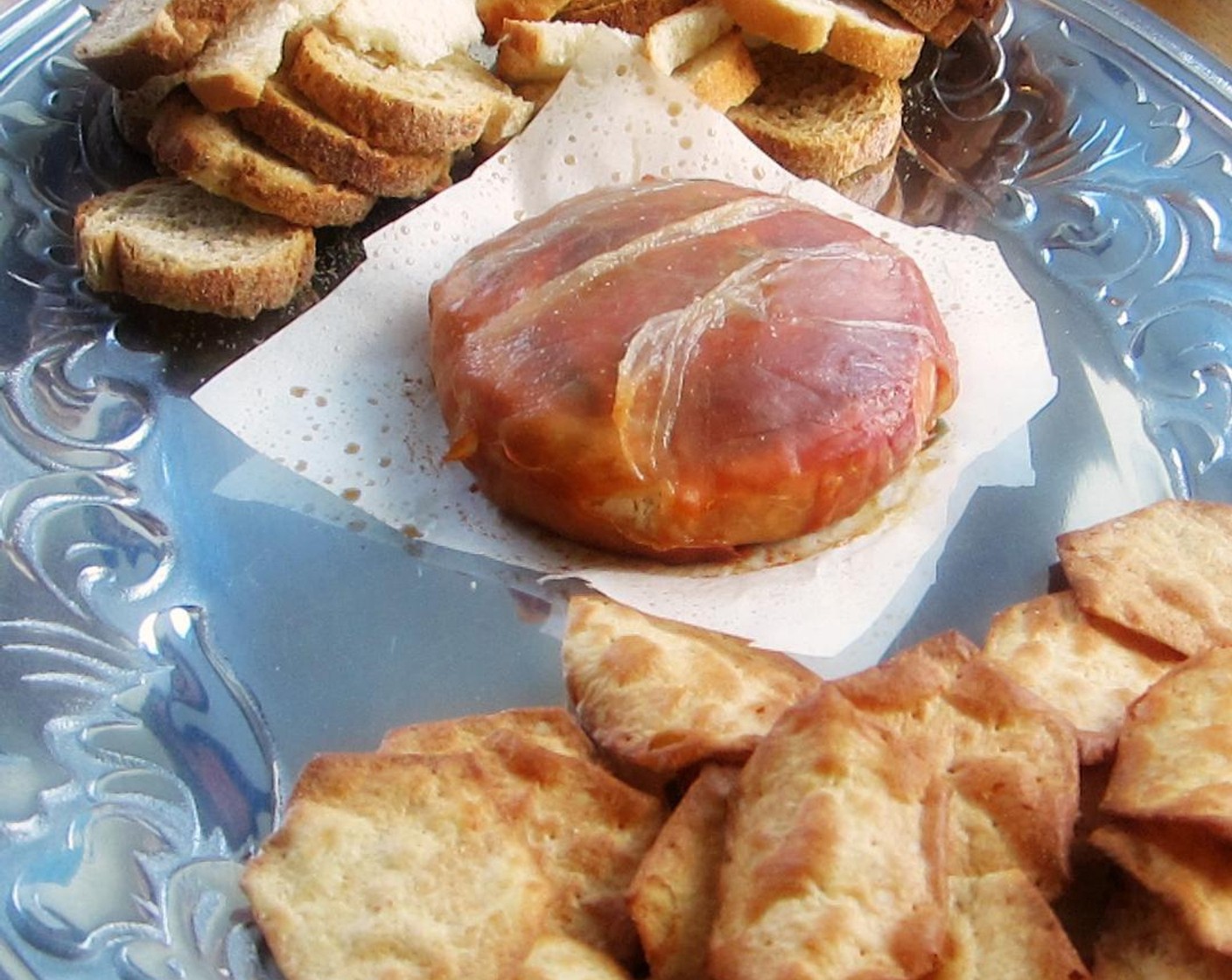 Baked Brie with Sage and Prosciutto