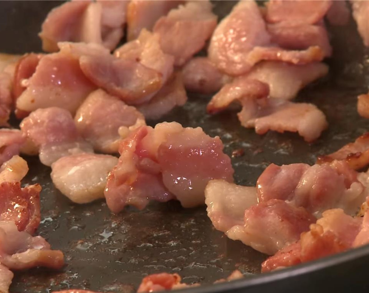 step 3 Remove half of the bacon from the pot to a paper towel lined plate, then chop Onion (1) and add to pan along with Salt (1 pinch). Cook for 10 minutes, stirring occasionally, until soft and fragrant.