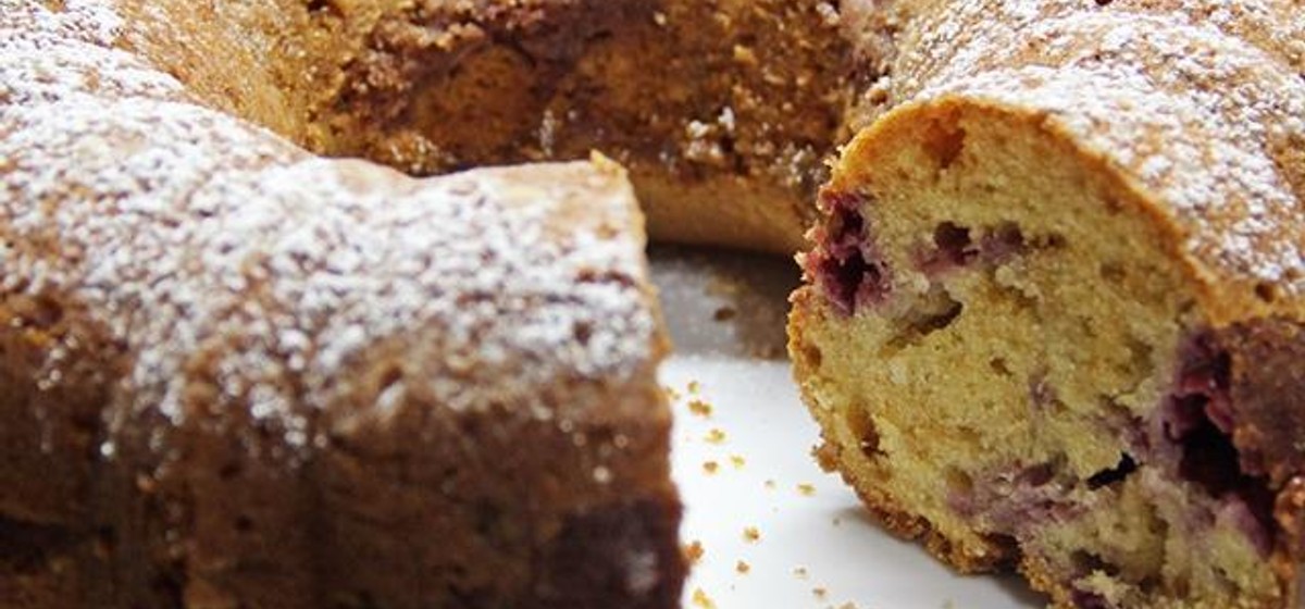 Raspberry White Chocolate Marble Cake Recipe | SideChef