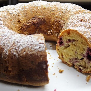 Raspberry White Chocolate Marble Cake Recipe | SideChef