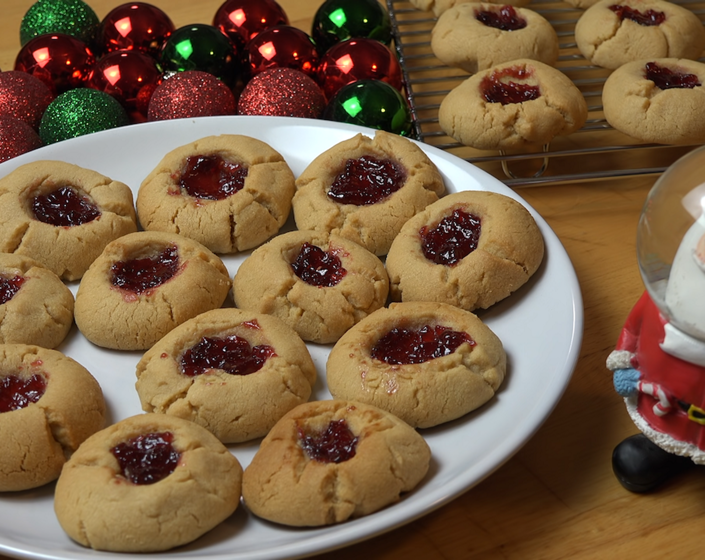 Peanut Butter and Jam Cookies