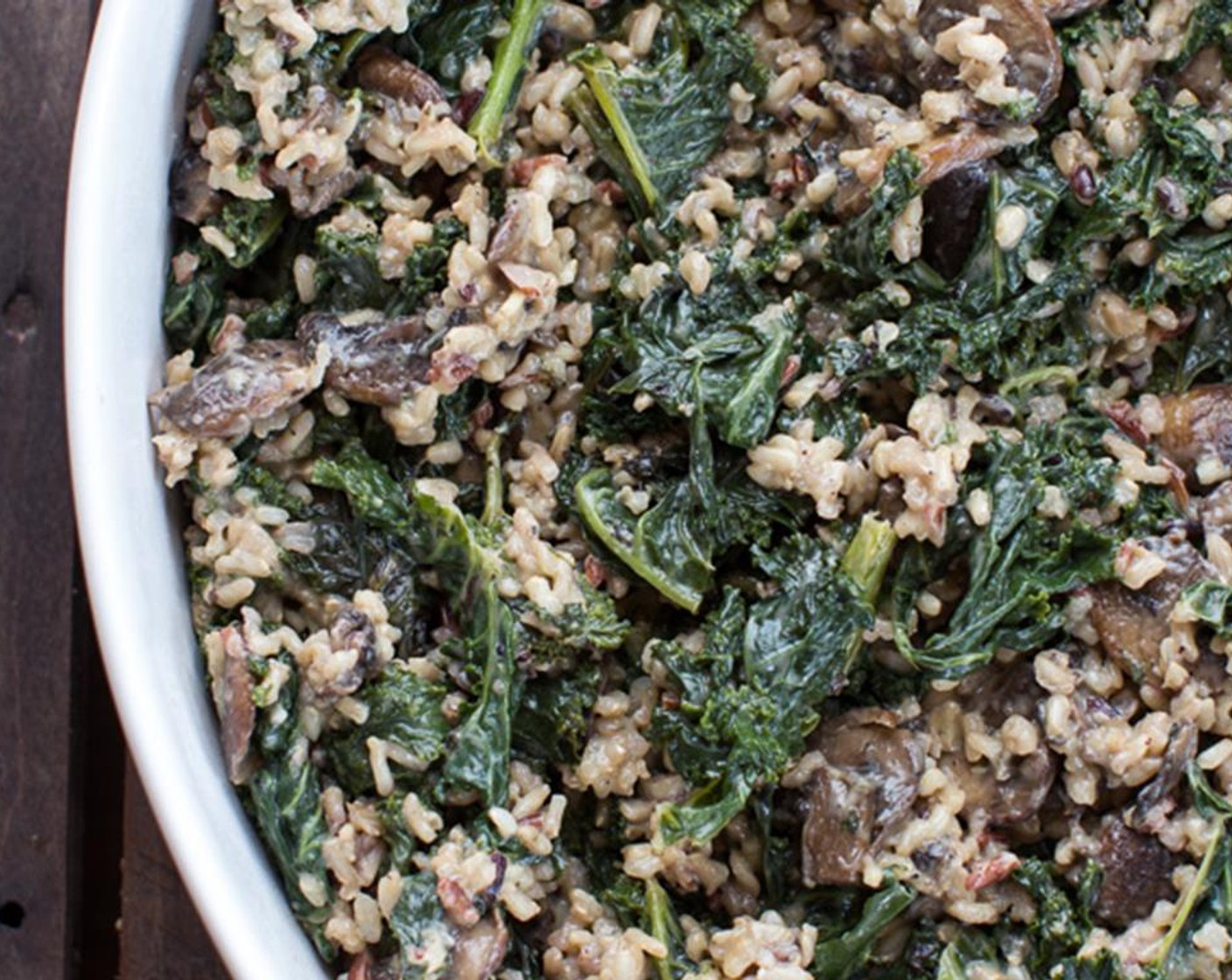 step 10 Remove from the heat and stir in the cooked Wild Rice (1 1/3 cups). Pour the mixture into the prepared casserole dish.