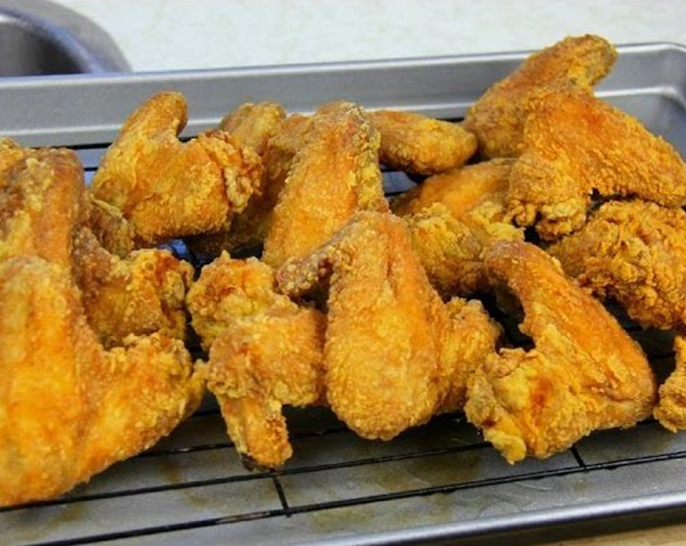 Caribbean-Style Fried Chicken Wings