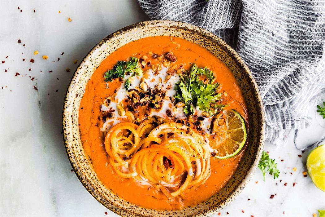 Creamy Zanzibar Carrot-Tomato Soup Recipe | SideChef