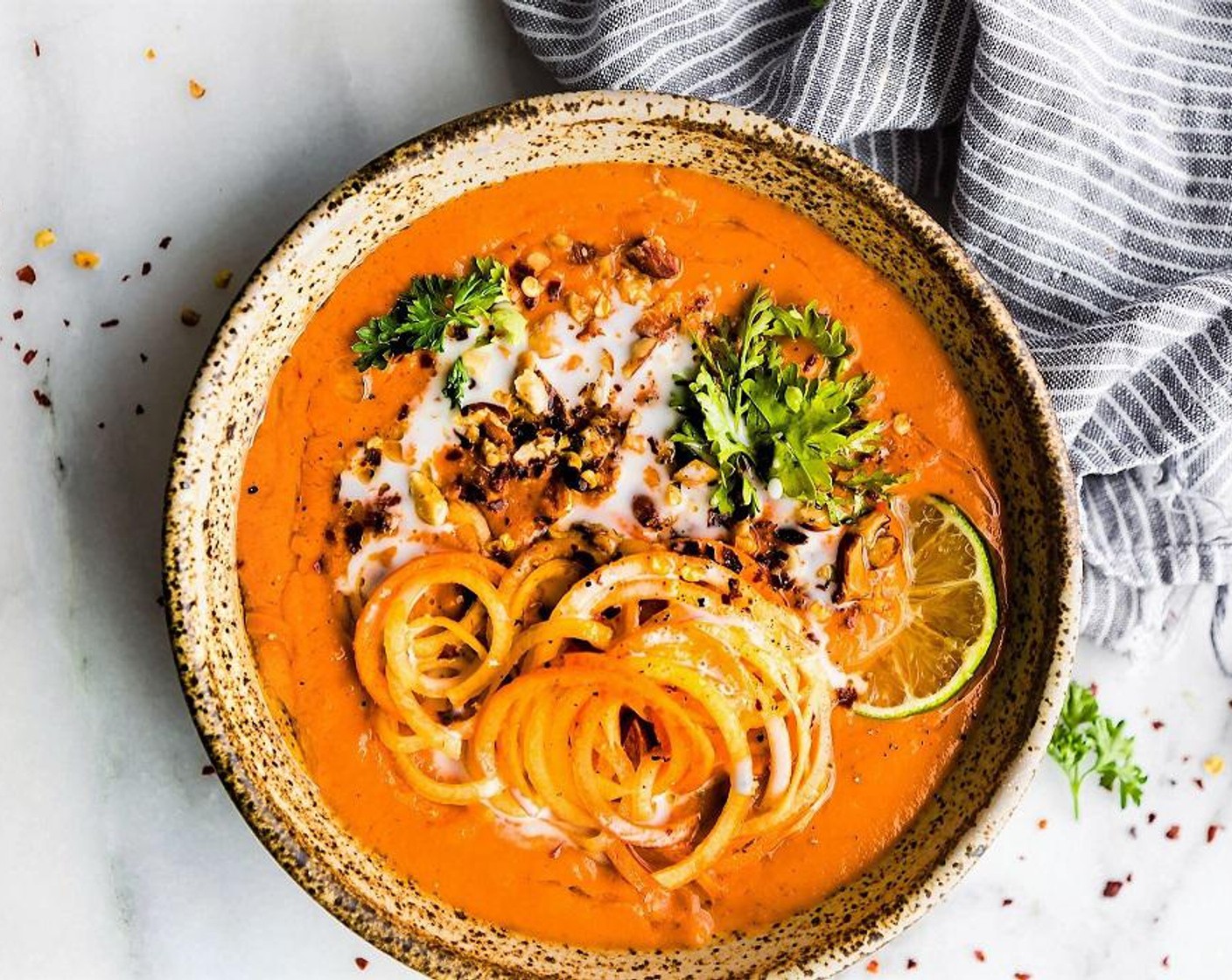 Creamy Zanzibar Carrot-Tomato Soup