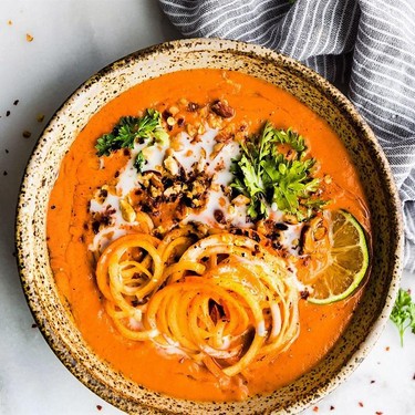 Creamy Zanzibar Carrot-Tomato Soup Recipe | SideChef