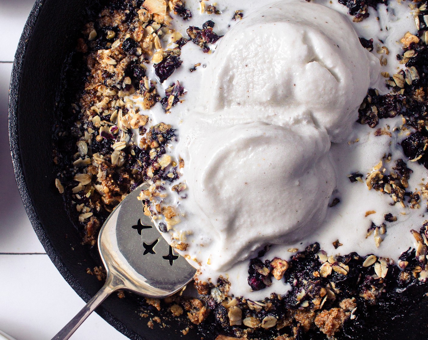 Vegan Gluten-Free Blueberry Crisp