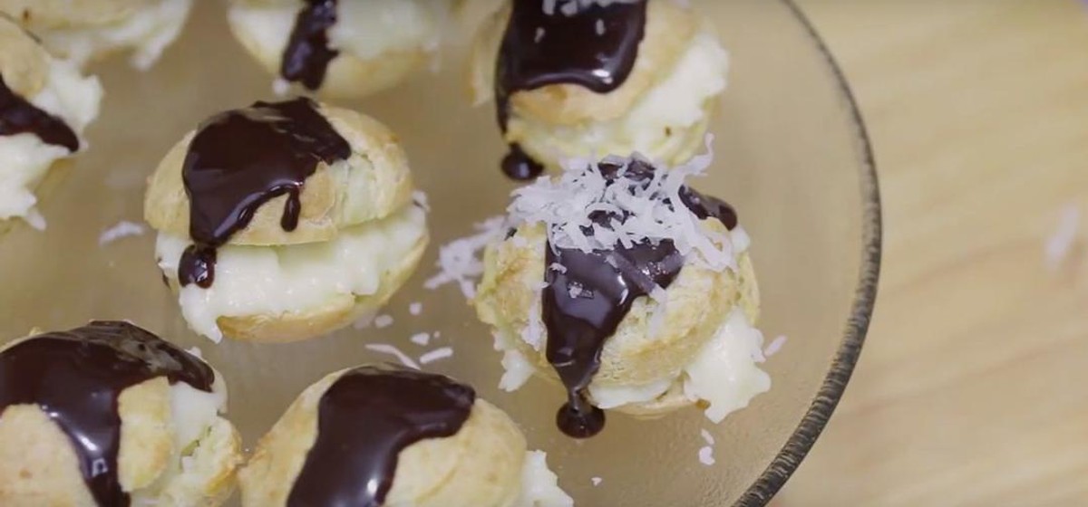 Coconut Cream Puffs Recipe SideChef
