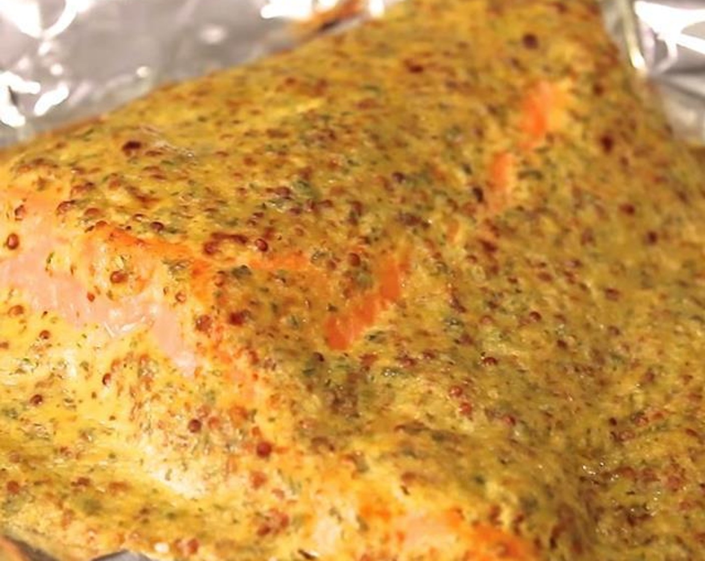 Dijon Herb Broiled Salmon