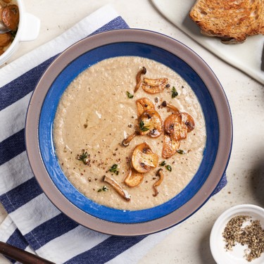 Vegan Creamy Mushroom Soup Recipe | SideChef