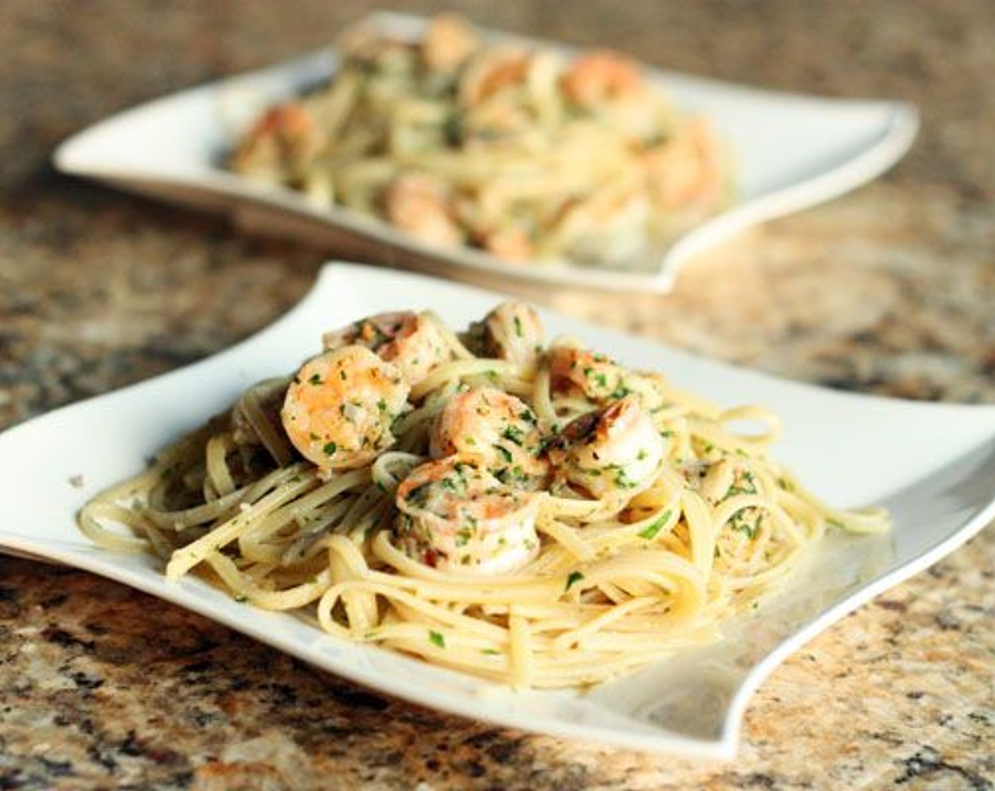 Shrimp Scampi Linguine