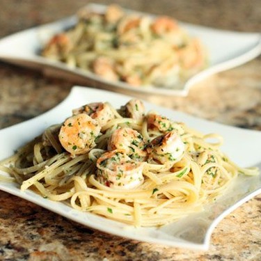 Shrimp Scampi Linguine Recipe | SideChef