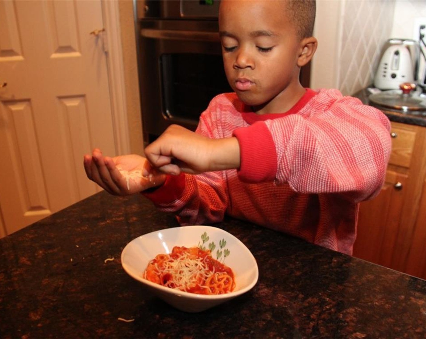 step 10 Sprinkle your dish with a little Shredded Mozzarella Cheese (1 1/2 cups) and enjoy!