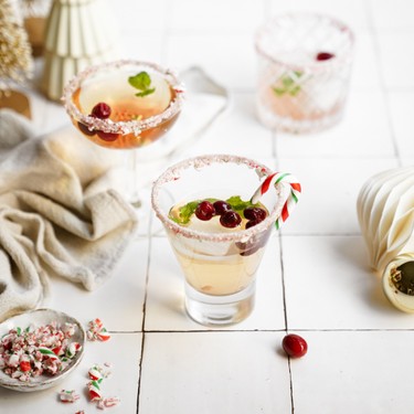 Easy Candy Cane Martini Recipe | SideChef