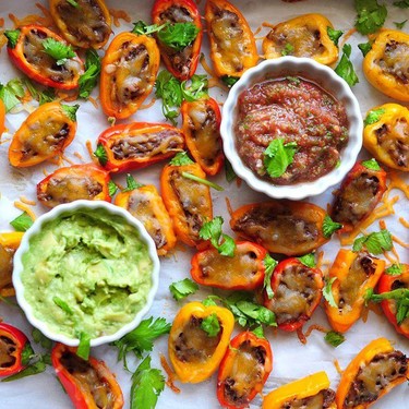 Stuffed Mini Peppers Recipe | SideChef