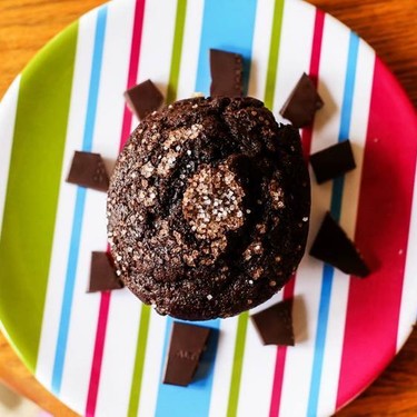 Dark Chocolate Protein Muffins Recipe | SideChef