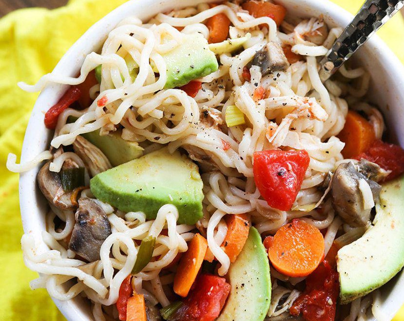 Ramen with Chicken and Veggies